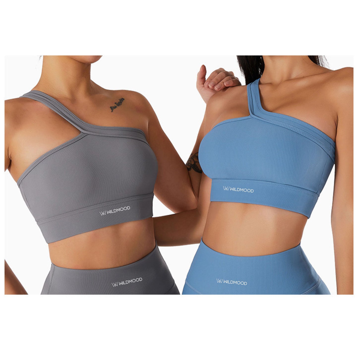 Wildmood Gym-One Shoulder Bra