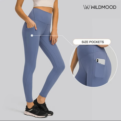 Wildmood Pocket Yoga Leggings | FITNESS APPERAL - ACTIVEWEAR |