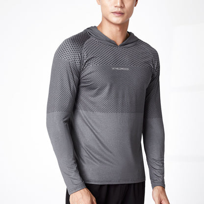 Wildmood Long Sleeve Gym-Hoodie