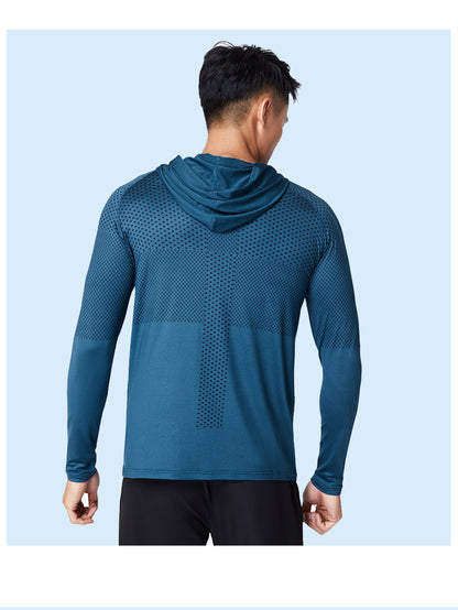 Wildmood Long Sleeve Gym-Hoodie