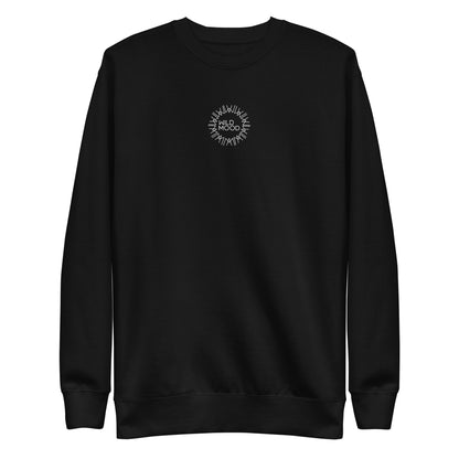 Wildmood Round Logo Unisex Premium Sweatshirt